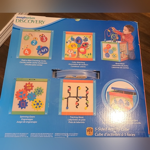 Imaginarium 5 side activity cube - Picture 2 of 4